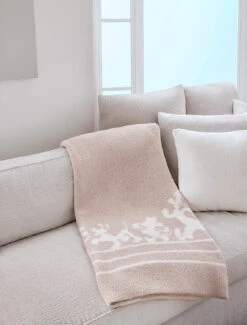 CozyChic® Disney Mickey & Friends Blanket -MOON HOME Shop 20211021 SS22 0928 V3 DNHCC21152 StoneCream W