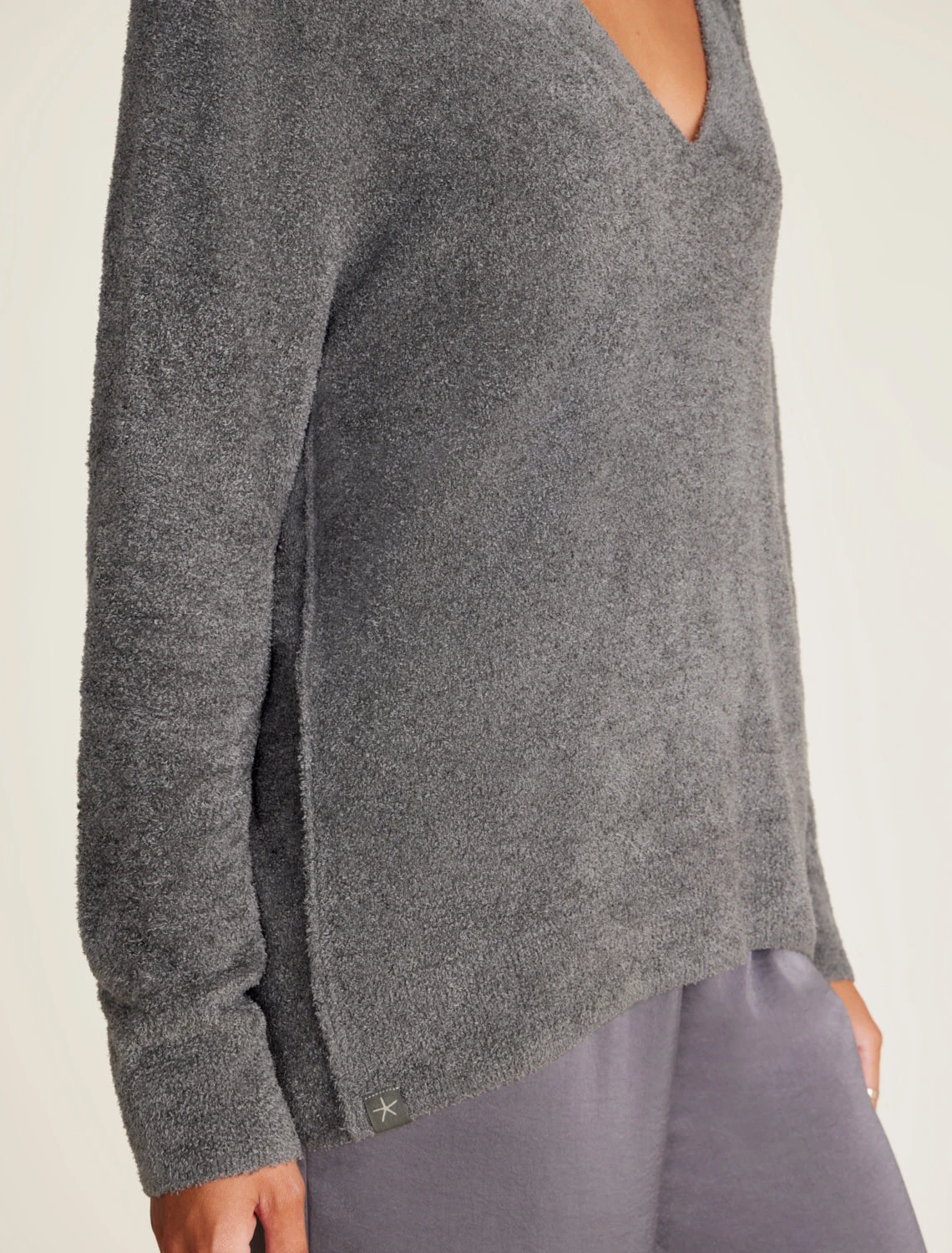 CozyChic Lite® V-Neck Seamed Pullover 6 CozyChic Lite® V-Neck Seamed Pullover - Image 4