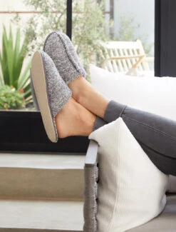 CozyChic® Men's Cozy Slipper -MOON HOME Shop 509 SlBlue Robe 2951 W