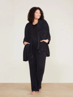 CozyChic Lite® Travel Shawl -MOON HOME Shop B460 BLACK 1455