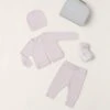 CozyChic Lite® Girls Heirloom Newborn Set 2 CozyChic Lite® Girls Heirloom Newborn Set -MOON HOME Shop B476 Pink 3 W