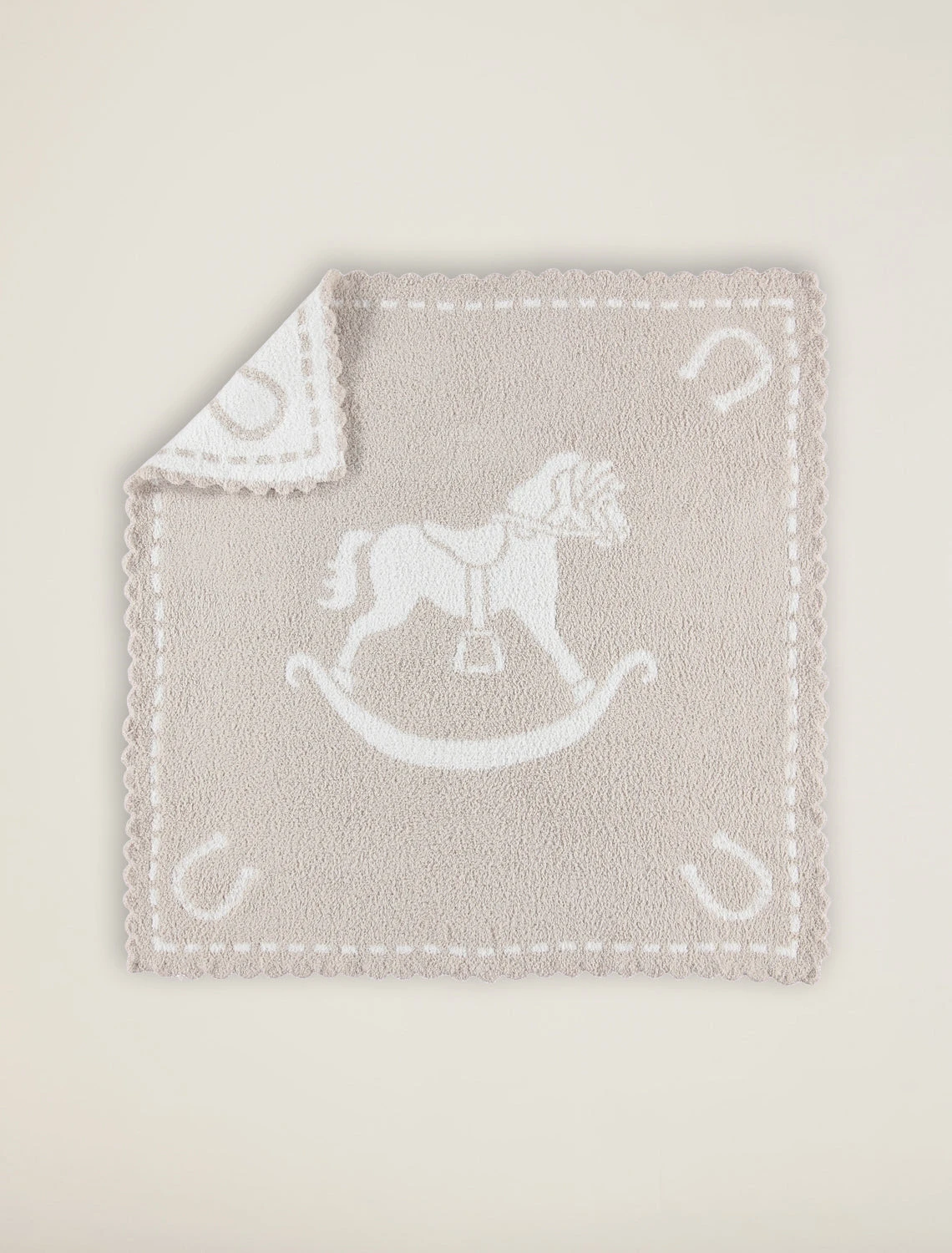 CozyChic® Scalloped Receiving Blanket 3 CozyChic® Scalloped Receiving Blanket