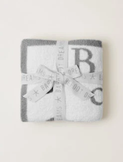 CozyChic® ABC Blanket -MOON HOME Shop B585 Dovegray pearl 1 W