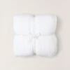 CozyChic® Ribbed Bed Blanket -MOON HOME Shop B816 White 1 W