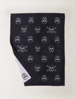 CozyChic® Skull Stroller Blanket 10 CozyChic® Skull Stroller Blanket -MOON HOME Shop BDBCC21543 Carbon Almond W 3