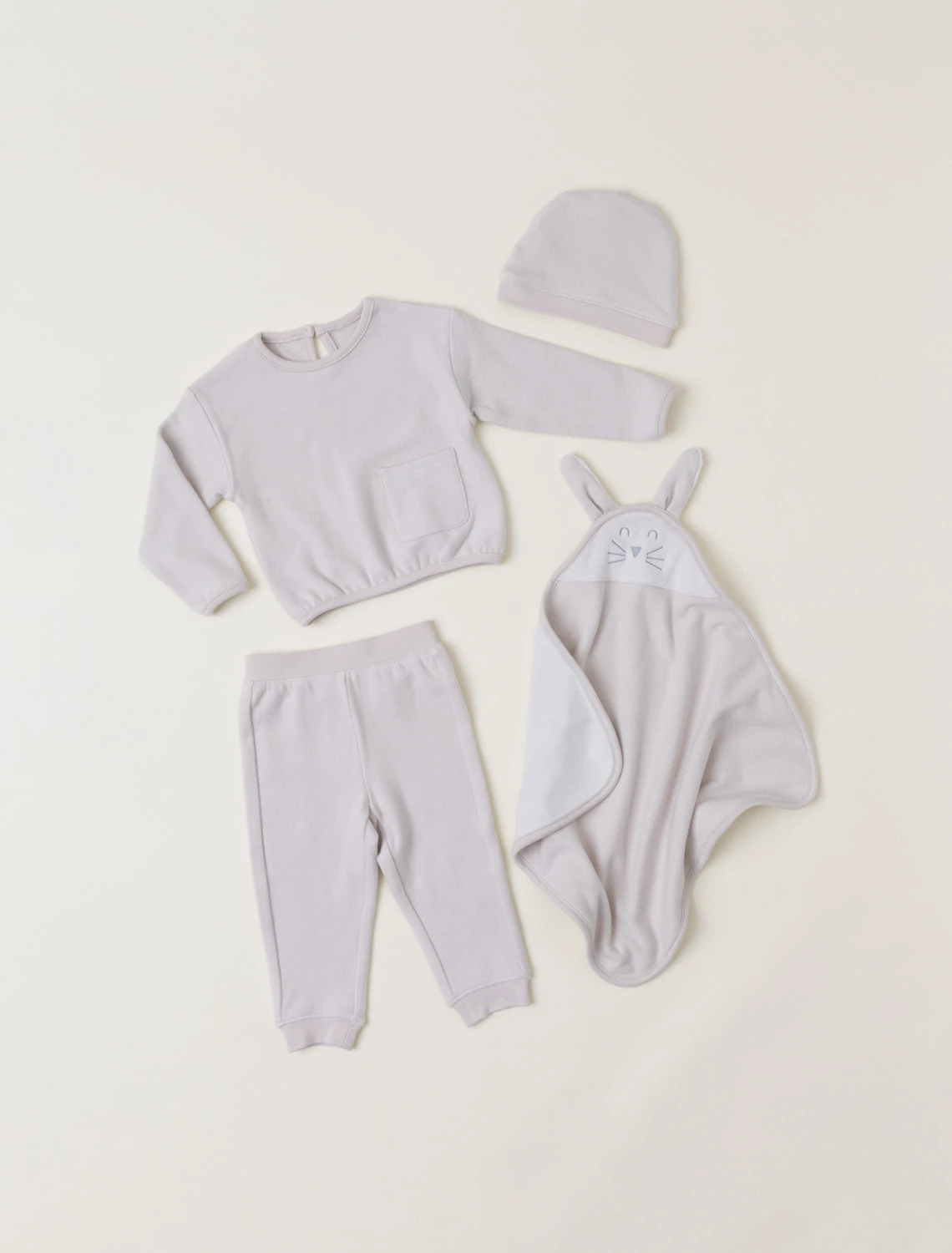 Malibu Collection® Brushed Fleece Baby Sweats Set Bundle 4 Malibu Collection® Brushed Fleece Baby Sweats Set Bundle - Image 2