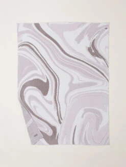 CozyChic® Marbled Blanket 9 CozyChic® Marbled Blanket -MOON HOME Shop BDHCC21274 StoneMulti W 3