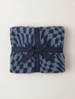 CozyChic® Checkered Blanket 12 CozyChic® Checkered Blanket -MOON HOME Shop BDHCC21541 BalticBlue Tidewater W 1