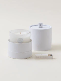 Gardenia Luxe Soy Candle -MOON HOME Shop BDHNV21760 BrightWhite W 4 2
