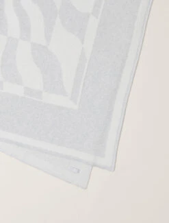 CozyChic® Cotton Sun Waves Throw 8 CozyChic® Cotton Sun Waves Throw -MOON HOME Shop BDHNV22323 Grey Cream 3 W