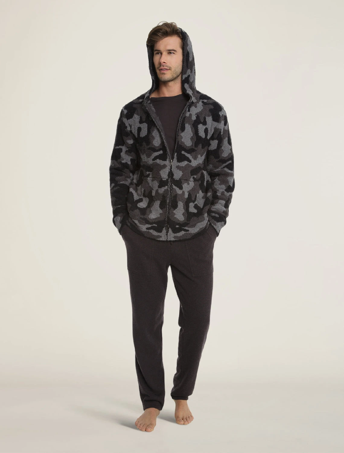 CozyChic® Men's Camo Zip-up Hoodie 5 CozyChic® Men's Camo Zip-up Hoodie - Image 3