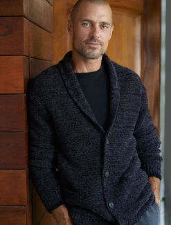 CozyChic® Men's Shawl Collar Cardigan 10 CozyChic® Men's Shawl Collar Cardigan -MOON HOME Shop BDMCC1048 0550 web