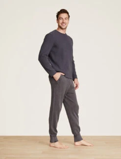 CozyChic® Men's Cord Rib Pullover 10 CozyChic® Men's Cord Rib Pullover -MOON HOME Shop BDMCC21942 Slate Blue 0606copy