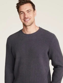 CozyChic® Men's Cord Rib Pullover 12 CozyChic® Men's Cord Rib Pullover -MOON HOME Shop BDMCC21942 Slate Blue 0625copy