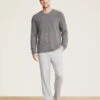CozyChic Lite® Men's Relaxed V-Neck Pullover -MOON HOME Shop BDMCL22062 Graphite 0525copy
