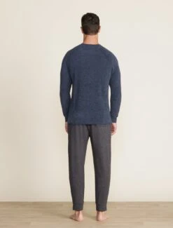 CozyChic Lite® Men's Raglan Pullover 13 CozyChic Lite® Men's Raglan Pullover -MOON HOME Shop BDMCL22331 indigo 017