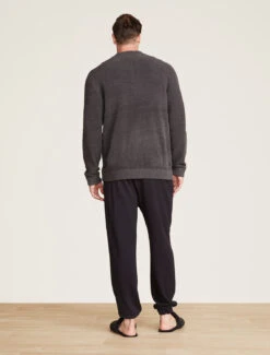 CozyChic Ultra Lite® Men's Bomber Jacket  -MOON HOME Shop BDMCU21374 Carbon 1012copy