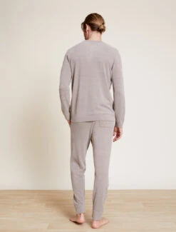 CozyChic Ultra Lite® Men’s Henley -MOON HOME Shop BDMCU21459 Nickle 2001