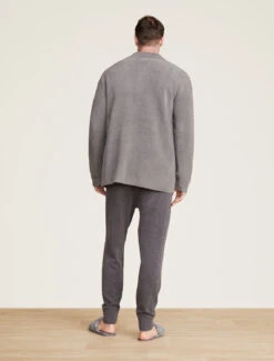 CozyChic Ultra Lite® Men's Button Down Cardigan 9 CozyChic Ultra Lite® Men's Button Down Cardigan -MOON HOME Shop BDMCU21940 Graphite 3021copy