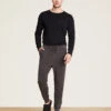 CozyChic Ultra Lite® Men's Ribbed Jogger 1 CozyChic Ultra Lite® Men's Ribbed Jogger -MOON HOME Shop BDMCU21945 Carbon 1261copy