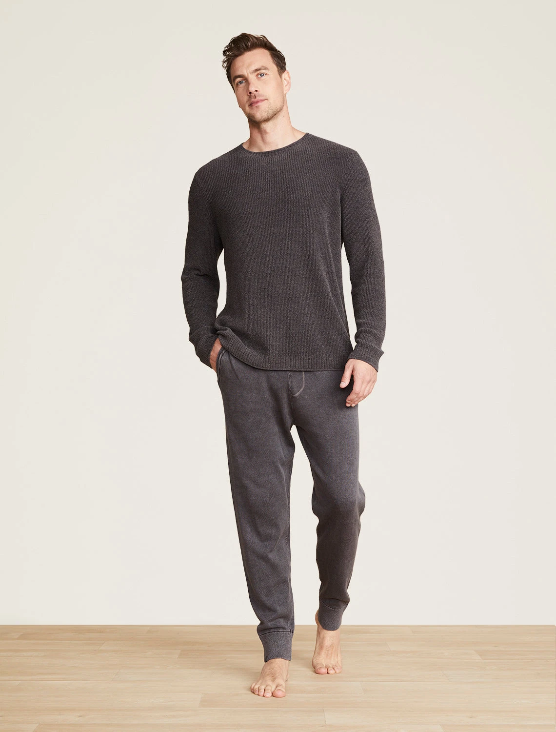 CozyChic Ultra Lite® Men's Ribbed Crewneck 3 CozyChic Ultra Lite® Men's Ribbed Crewneck