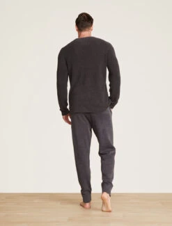 CozyChic Ultra Lite® Men's Ribbed Crewneck 10 CozyChic Ultra Lite® Men's Ribbed Crewneck -MOON HOME Shop BDMCU22064 Carbon 0672copy