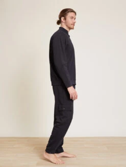 Malibu Collection® Men’s Pima Cotton Fleece Half Zip Pullover 10 Malibu Collection® Men’s Pima Cotton Fleece Half Zip Pullover -MOON HOME Shop BDMMC21356 Black 2465