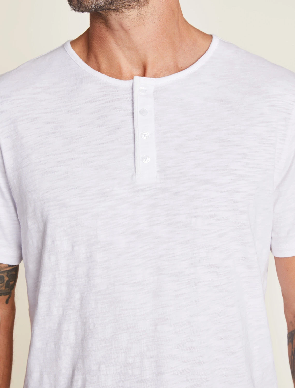 Malibu Collection® Men's Slub Henley Tee 6 Malibu Collection® Men's Slub Henley Tee - Image 4