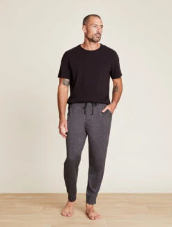 Malibu Collection® Men's Butterchic Knit® Heavy Jogger -MOON HOME Shop BDMMC21644 HeCarbon 0440