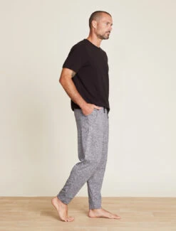 Malibu Collection® Men's Butterchic Knit® Heavy Jogger -MOON HOME Shop BDMMC21644 MedHeGray 0355