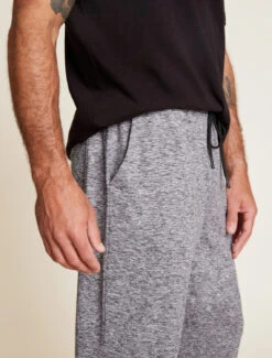 Malibu Collection® Men's Butterchic Knit® Heavy Jogger -MOON HOME Shop BDMMC21644 MedHeGray 0358