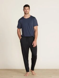 Malibu Collection® Men's Butterchic Jogger 12 Malibu Collection® Men's Butterchic Jogger -MOON HOME Shop BDMMC21644 black 008