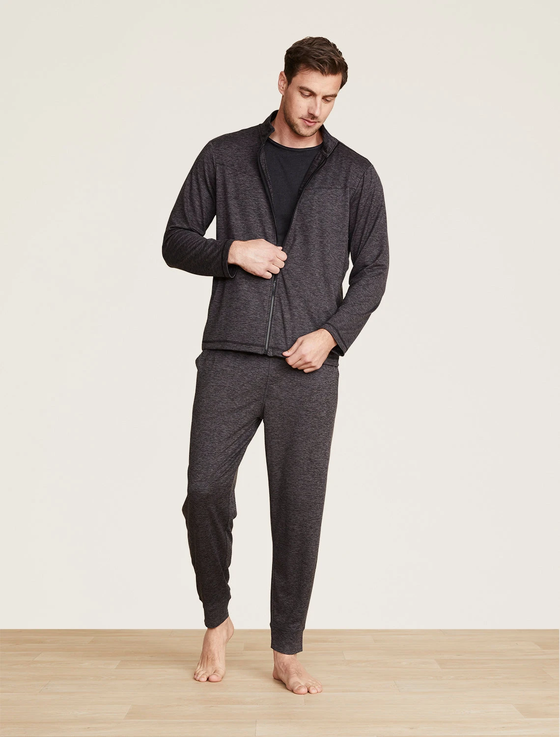 Malibu Collection® Butterchic Knit® Men's Heavy Zip Up 4 Malibu Collection® Butterchic Knit® Men's Heavy Zip Up - Image 2