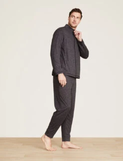 Malibu Collection® Butterchic Knit® Men's Heavy Zip Up 10 Malibu Collection® Butterchic Knit® Men's Heavy Zip Up -MOON HOME Shop BDMMC21646 He Carbon 1527copy