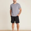 Malibu Collection® Men's Butterchic Knit® Light Tee 1 Malibu Collection® Men's Butterchic Knit® Light Tee -MOON HOME Shop BDMMC21722 MedHeGray 0752