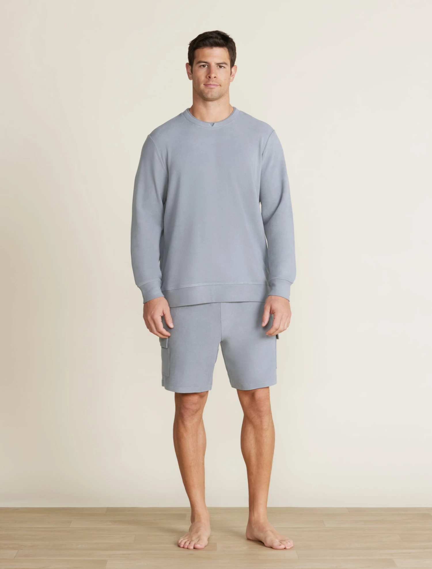 Malibu Collection® Men's Brushed Fleece Split Neck Pullover 3 Malibu Collection® Men's Brushed Fleece Split Neck Pullover