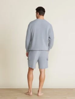 Malibu Collection® Men's Brushed Fleece Cargo Short -MOON HOME Shop BDMMC22347 MOONBEAM BDMMC22348 0800