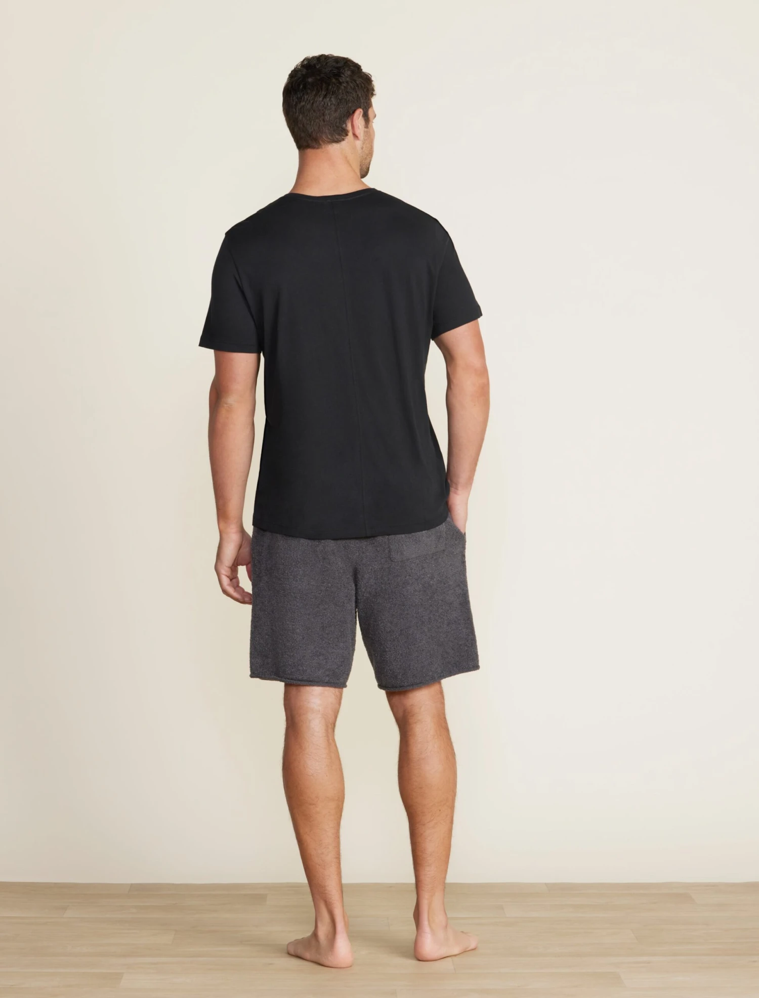 Malibu Collection® Men's Cotton Modal V-Neck Basic Tee 5 Malibu Collection® Men's Cotton Modal V-Neck Basic Tee - Image 3