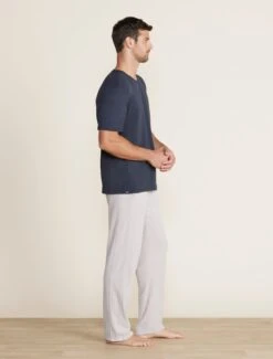 Malibu Collection® Men's Cotton Modal V-Neck Basic Tee 13 Malibu Collection® Men's Cotton Modal V-Neck Basic Tee -MOON HOME Shop BDMMC22554 indigo BDMCU22332 silver 016