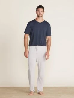 CozyChic Ultra Lite® Men's Zip Pocket Pant -MOON HOME Shop BDMMC22554 indigo BDMCU22332 silver 035