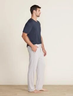 CozyChic Ultra Lite® Men's Zip Pocket Pant -MOON HOME Shop BDMMC22554 indigo BDMCU22332 silver 041