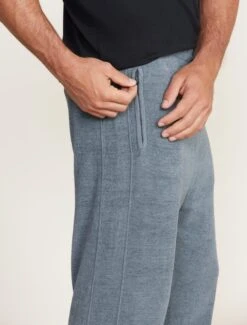 CozyChic Ultra Lite® Men's Zip Pocket Pant -MOON HOME Shop BDMMC22555 black BDMCU22332 bluecove 053