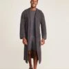 CozyChic® Ribbed Hooded Robe 1 CozyChic® Ribbed Hooded Robe -MOON HOME Shop BDUCC20869 Carbon 1475