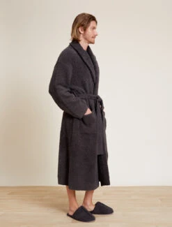 CozyChic® Skull Robe -MOON HOME Shop BDUCC21479 Carbon Almond 2785 5f17f285 ef4d 4ab1 8c98 943282ede4e0