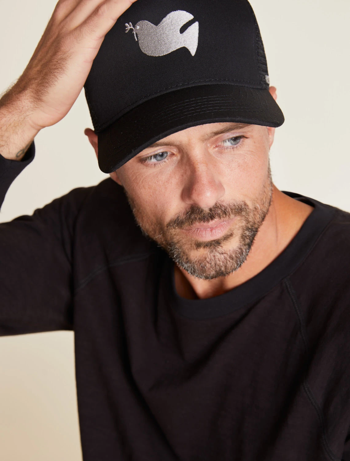 Malibu Collection® Dove Tall Trucker Hat 6 Malibu Collection® Dove Tall Trucker Hat - Image 4