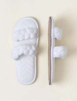 TowelTerry™ Braided Slipper -MOON HOME Shop BDWBC21647 SeaSalt W 2