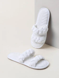 TowelTerry™ Braided Slipper -MOON HOME Shop BDWBC21647 SeaSalt W 4