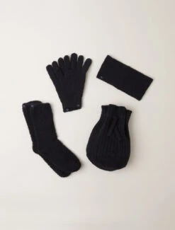 CozyChic® Winter Set (Bucket Bag, Gloves, Socks & Ski Headband Set) 11 CozyChic® Winter Set (Bucket Bag, Gloves, Socks & Ski Headband Set) -MOON HOME Shop BDWCC21423 Black W 3