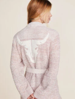 CozyChic® Longhorn Skull Robe 12 CozyChic® Longhorn Skull Robe -MOON HOME Shop BDWCC2149 Cream Multi 2878