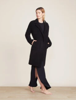 CozyChic® Coat With Patch Pockets